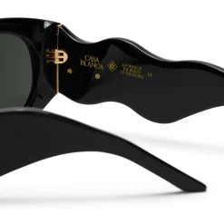 Casablanca Mens Acetate Metal Oval Wave