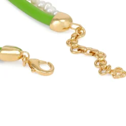 Casablanca Mushroom Pendant Pearl Necklace