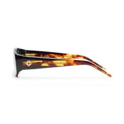 Casablanca Oval Stripe Acetate Sunglasses