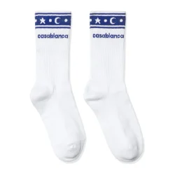 Casablanca Printed Sports Socks