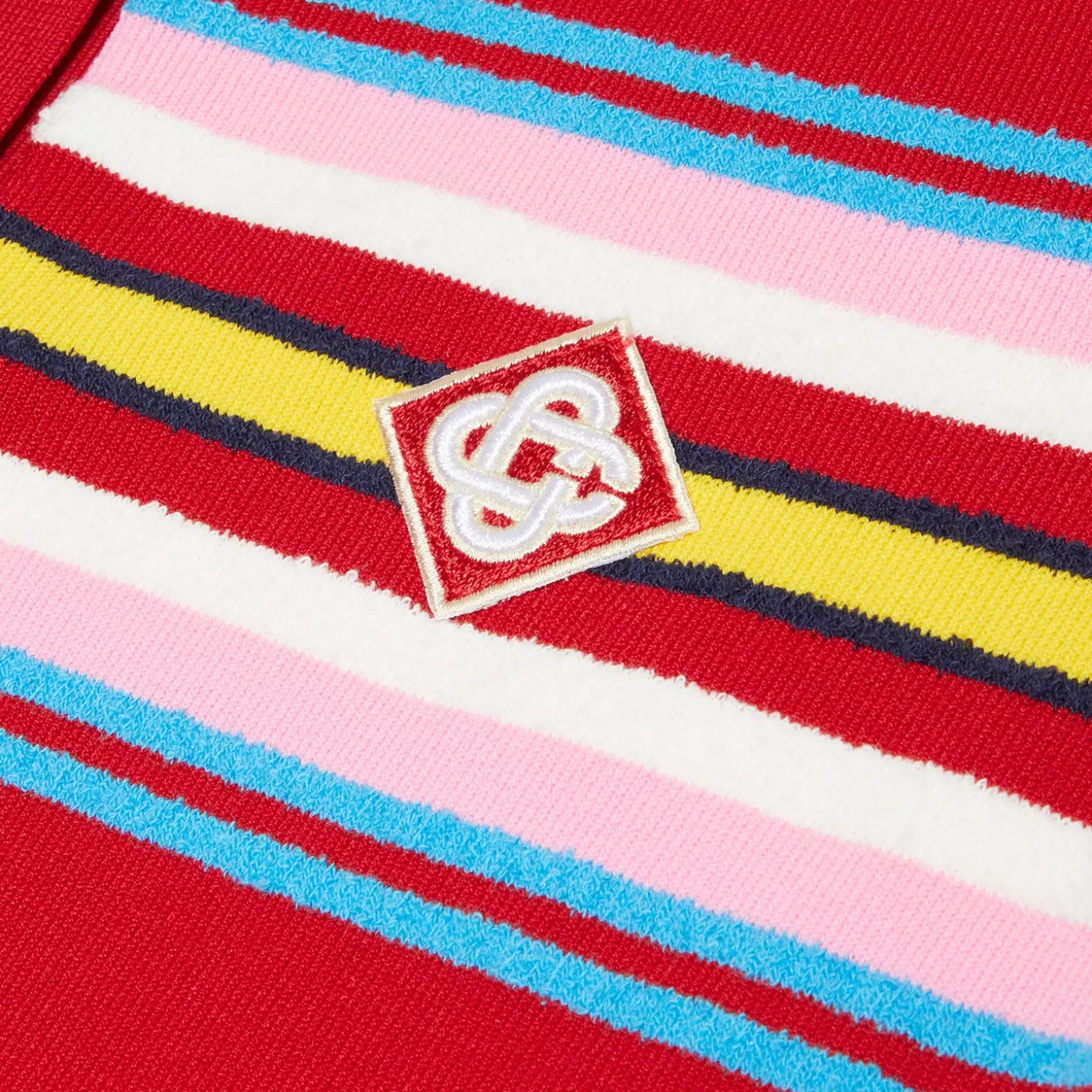 Casablanca Striped Polo