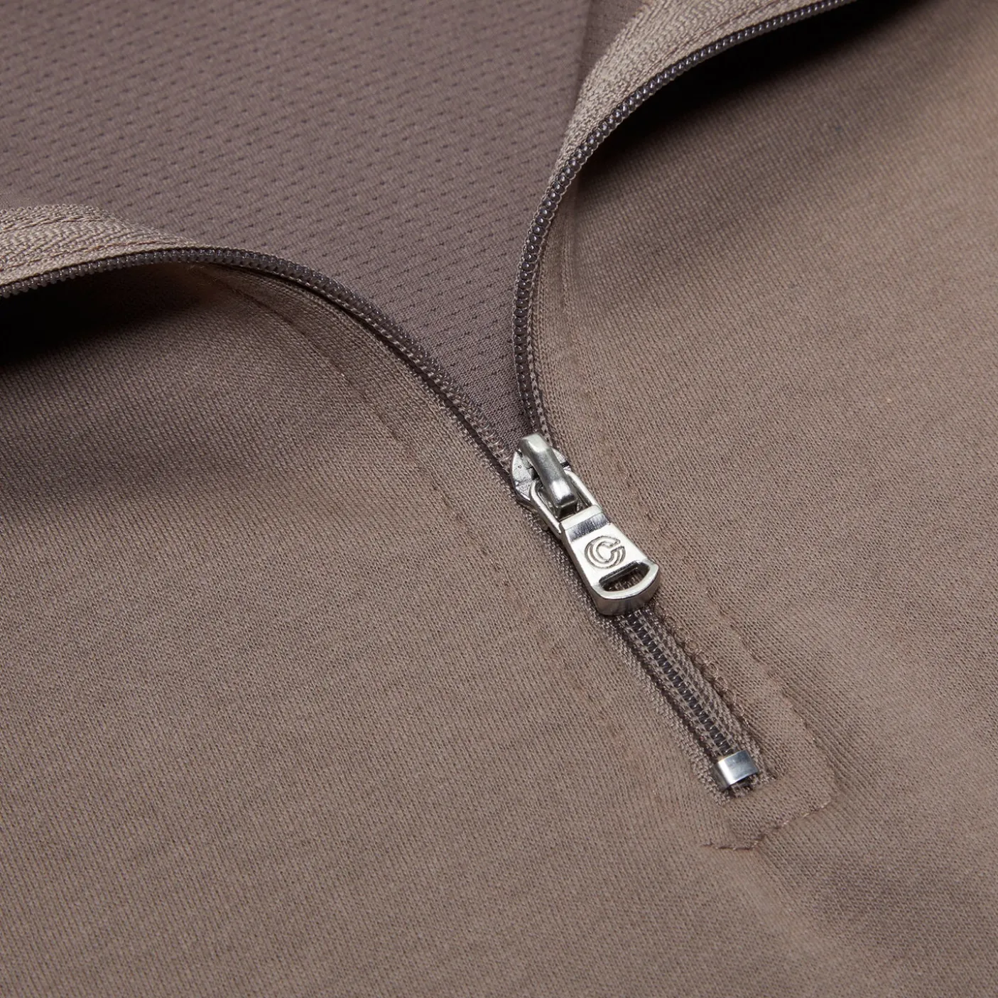 CNCPTS Bonded Neoprene Jersey Quarter Zip