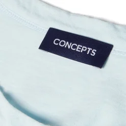 CNCPTS 'Bryan Tee' Flocked Pocket Tee