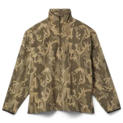 CNCPTS Camo Stretch Corduroy 1/4 Zip