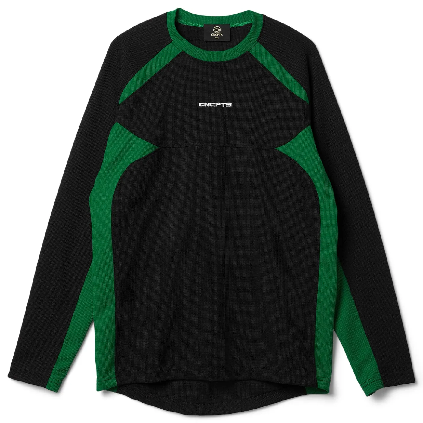 CNCPTS Contrast Poly Waffle Sport Shirt