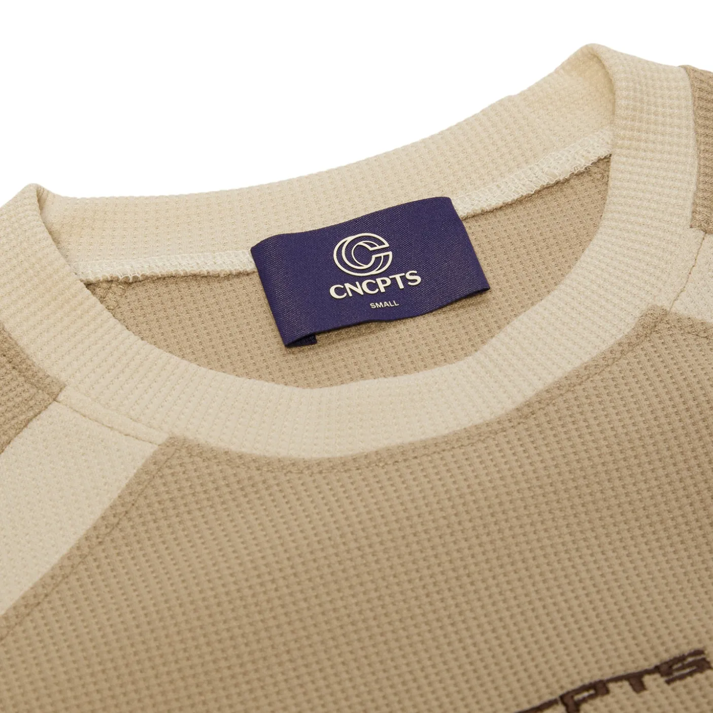 CNCPTS Contrast Poly Waffle Sport Shirt