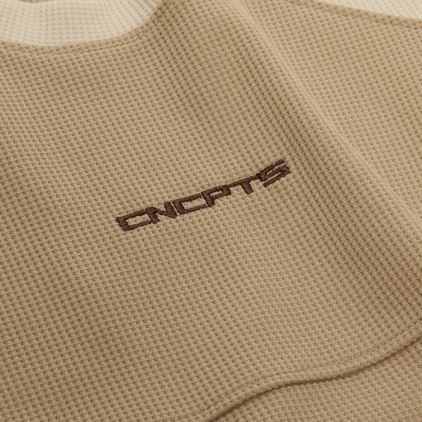 CNCPTS Contrast Poly Waffle Sport Shirt
