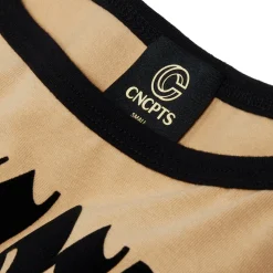 CNCPTS Contrast Spagetti Strap Logo Tank
