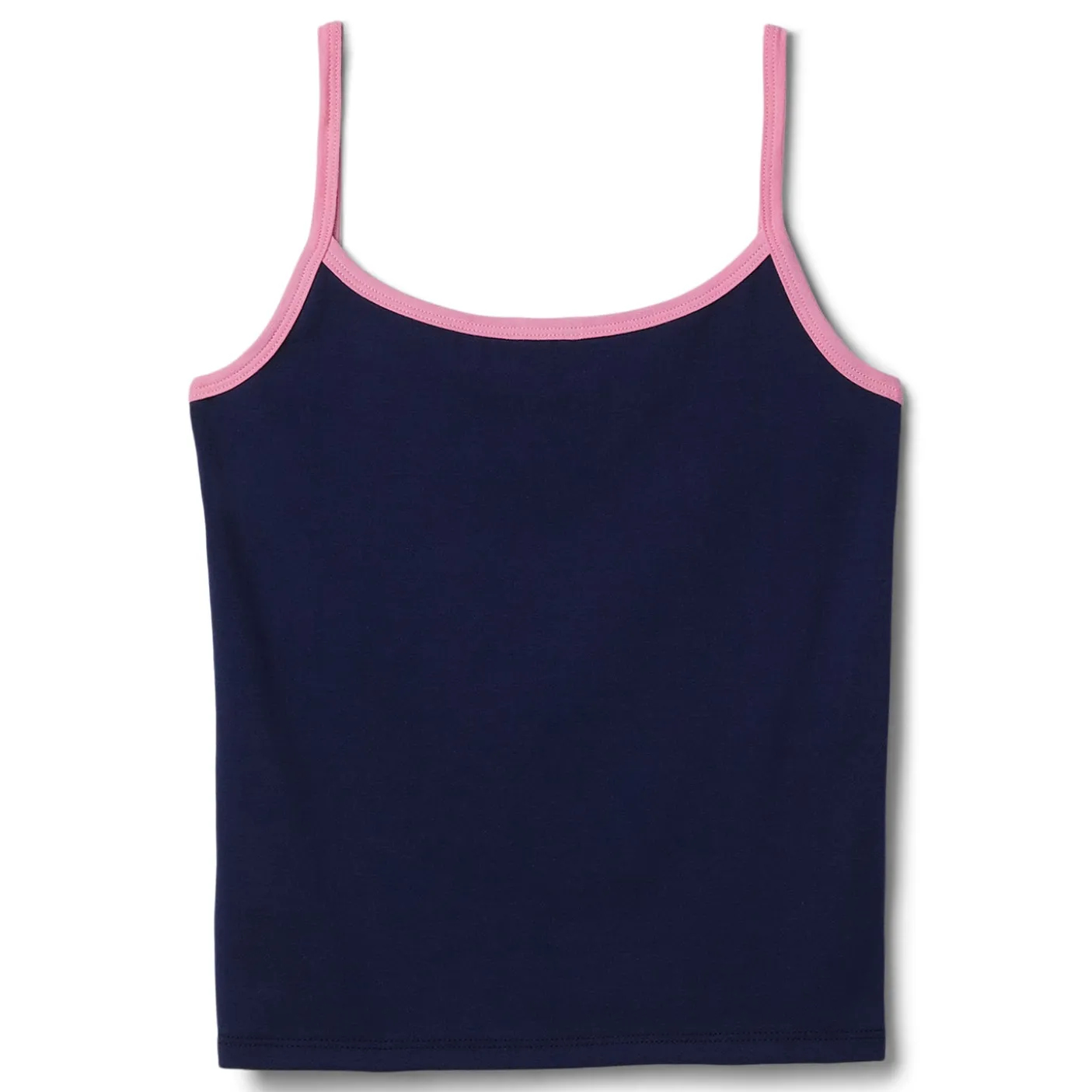 CNCPTS Contrast Spagetti Strap Logo Tank