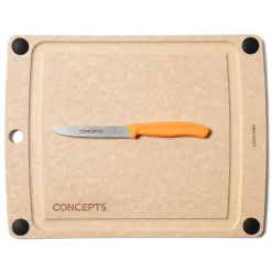 CNCPTS EPICUREAN Cutting Board & Knife Set