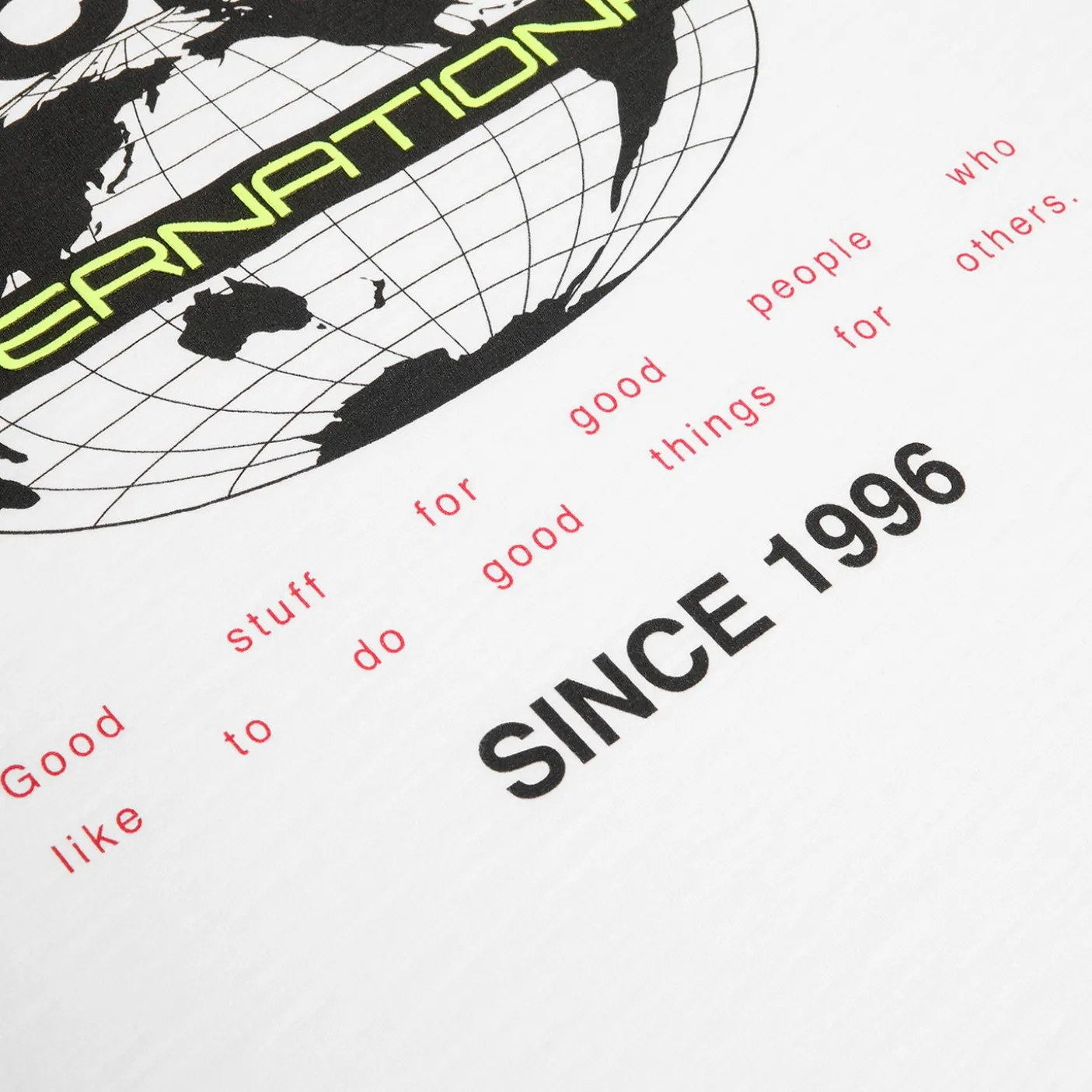 CNCPTS International Slub Tee