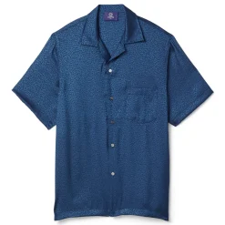 CNCPTS Leopard Silk Camp Shirt