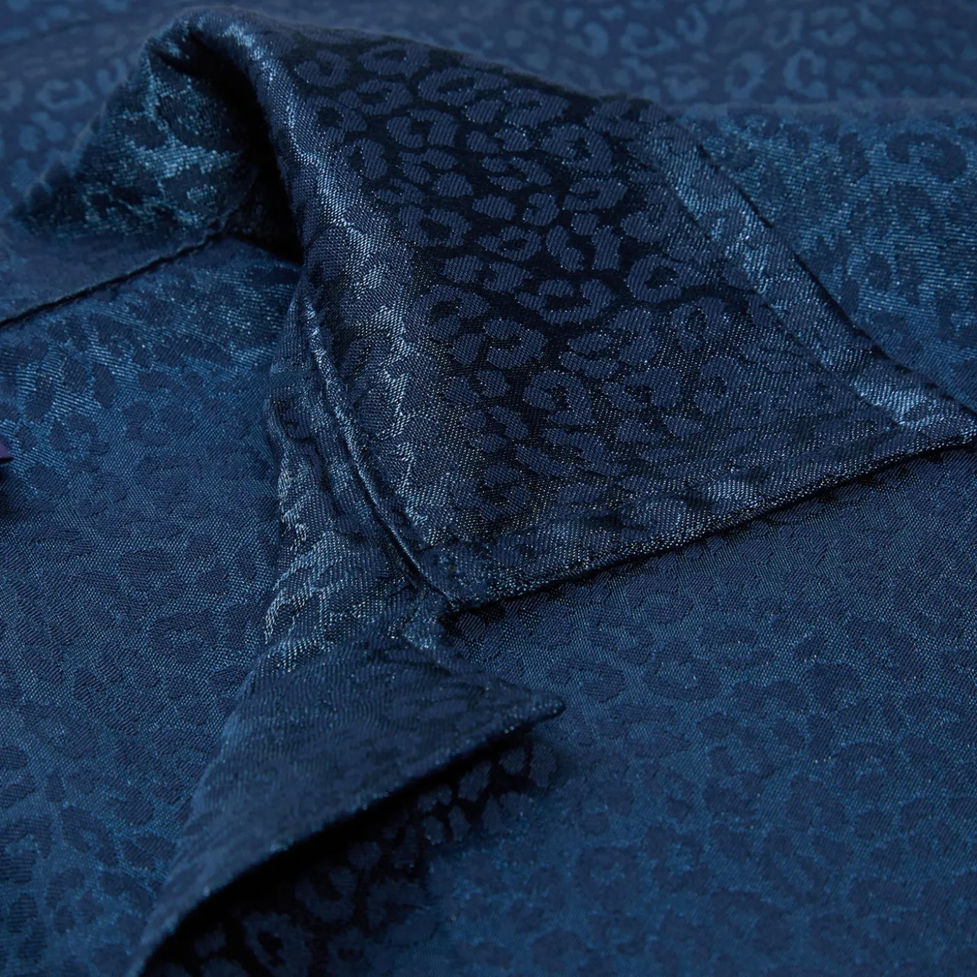 CNCPTS Leopard Silk Camp Shirt