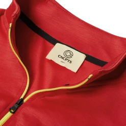 CNCPTS Lightweight Mélange Quarter-Zip Sport Top