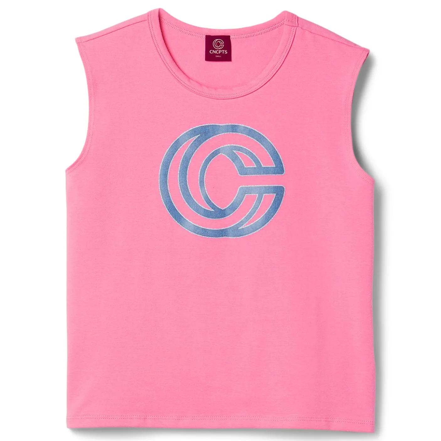 CNCPTS Logo Denim Tank