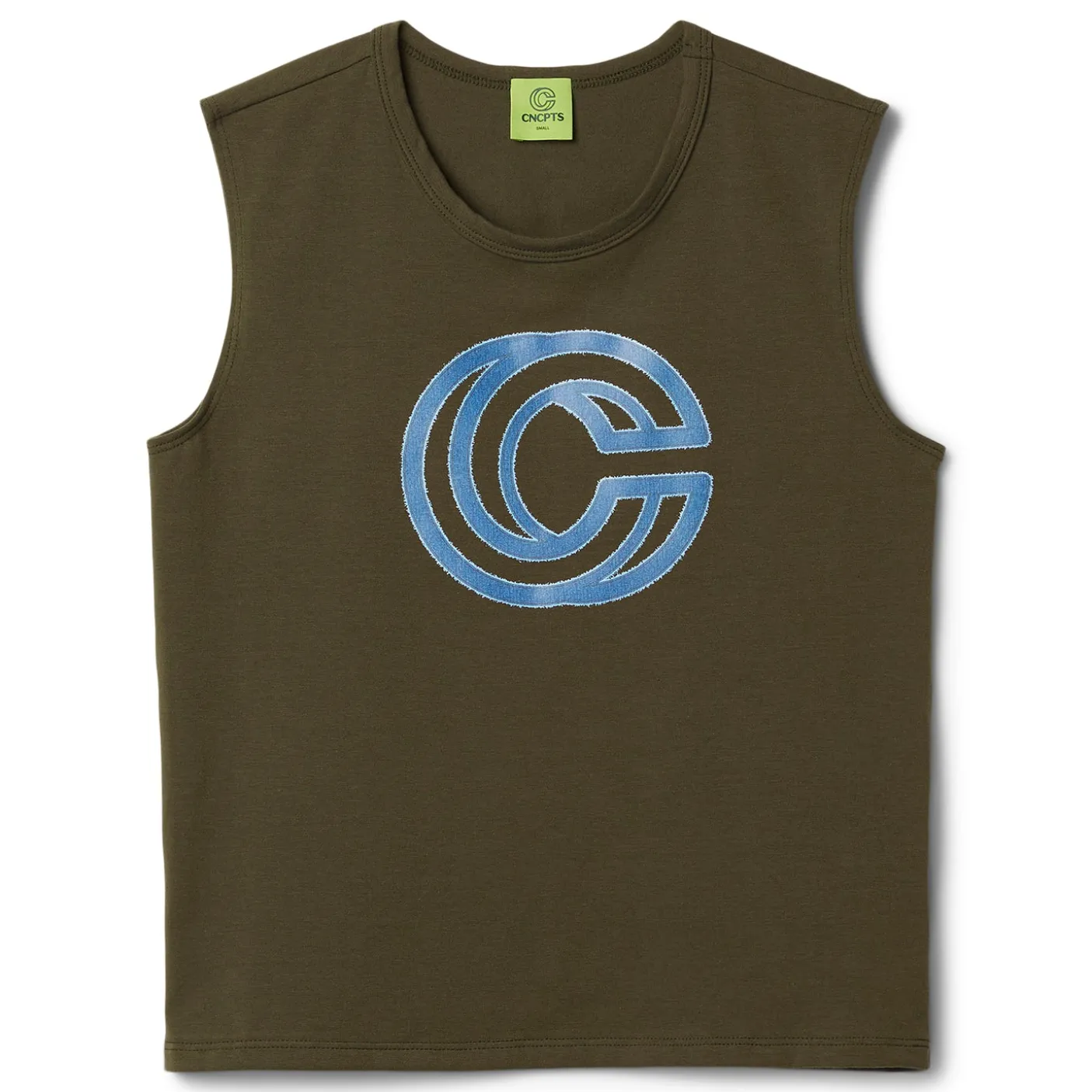 CNCPTS Logo Denim Tank