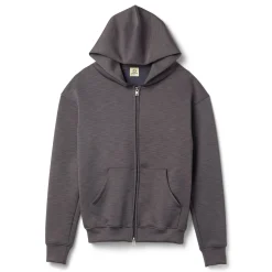 CNCPTS Melange Neoprene Zip Hoodie