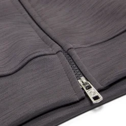 CNCPTS Melange Neoprene Zip Hoodie