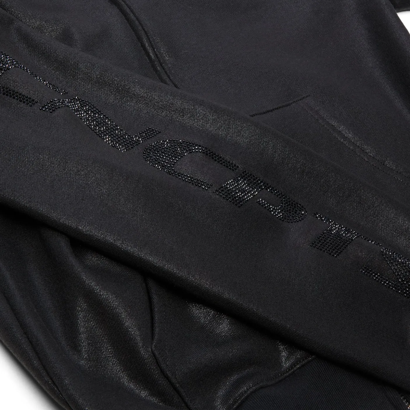 CNCPTS Metallic Coated Zip Up Hoodie