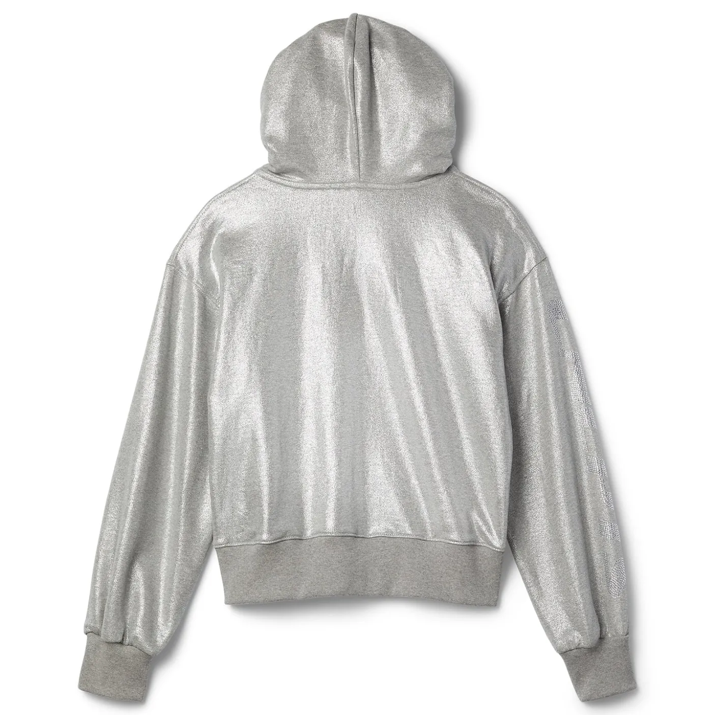 CNCPTS Metallic Coated Zip Up Hoodie