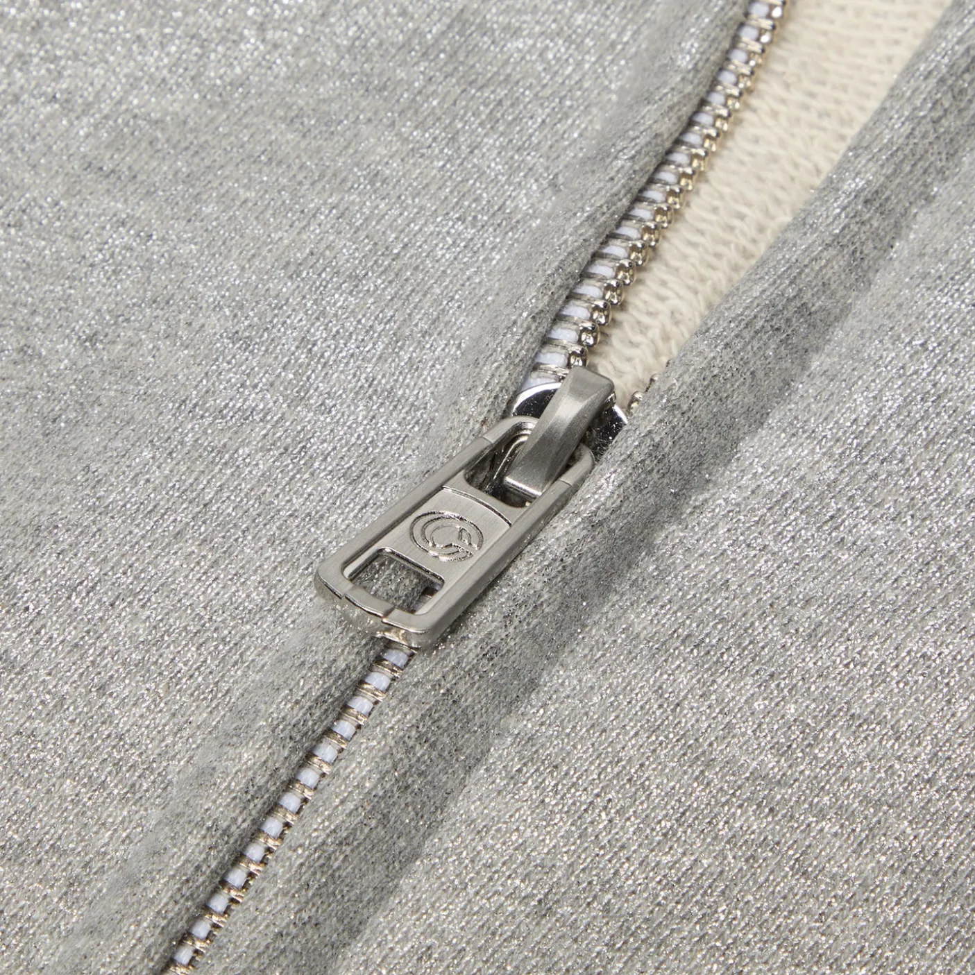 CNCPTS Metallic Coated Zip Up Hoodie