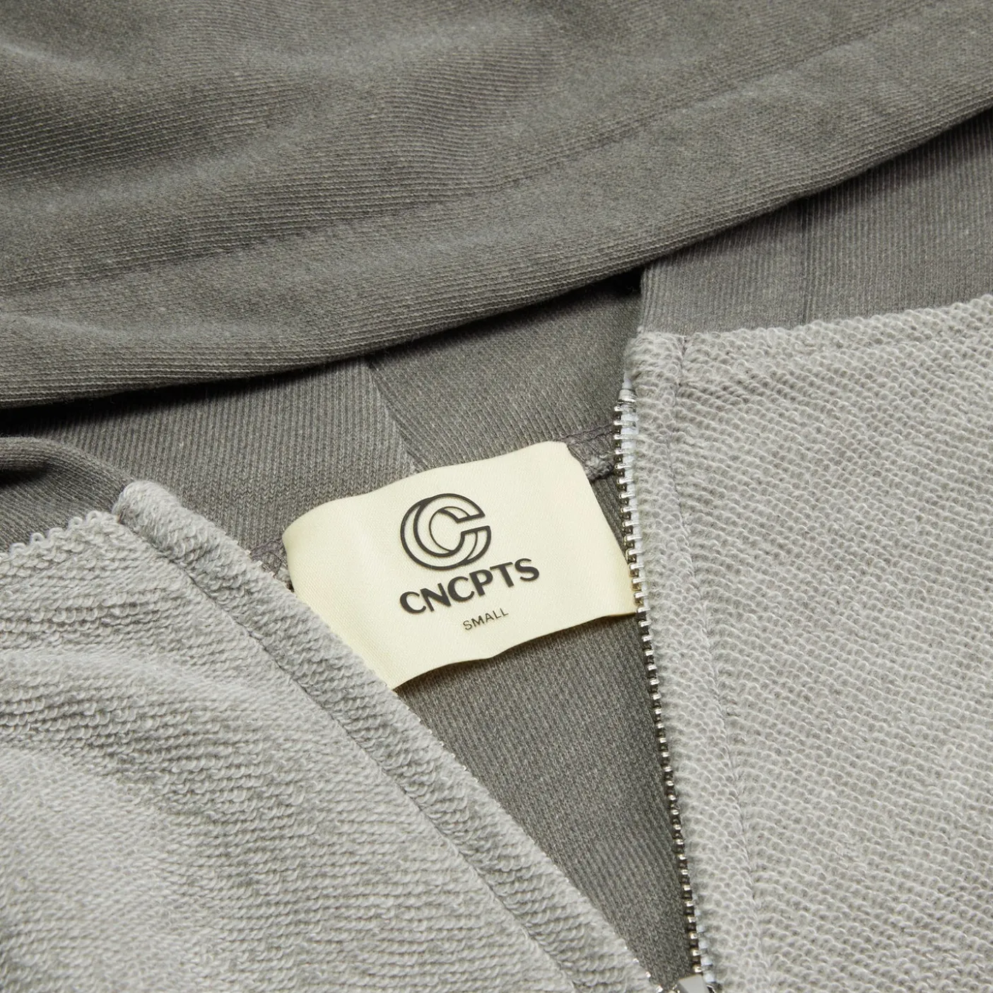 CNCPTS Reverse French Terry Zip Hoodie