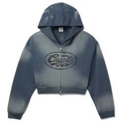 CNCPTS Script Logo Zip Hoodie
