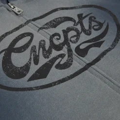 CNCPTS Script Logo Zip Hoodie