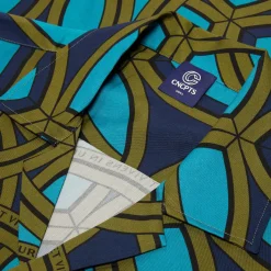 CNCPTS Tencel Reuleaux Printed Camp Shirt