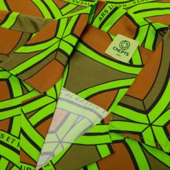 CNCPTS Tencel Reuleaux Printed Camp Shirt