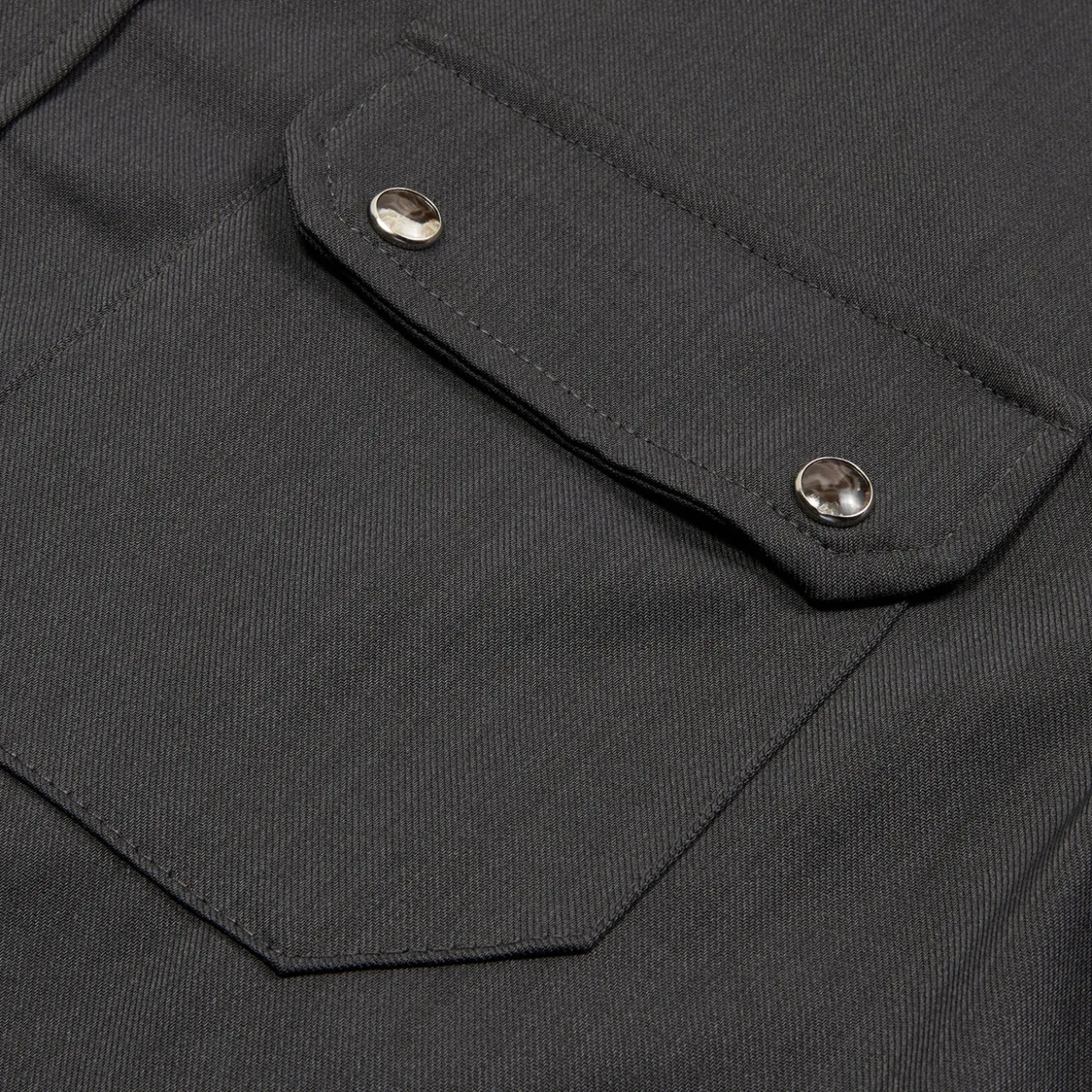 CNCPTS Twill Snap Front Overshirt