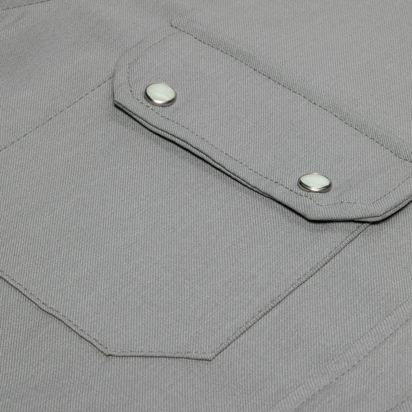 CNCPTS Twill Snap Front Overshirt
