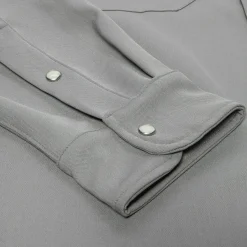 CNCPTS Twill Snap Front Overshirt