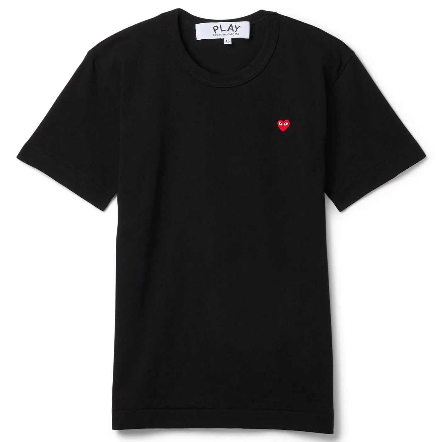 Comme Des Garcons PLAY T-Shirt Small Red Emblem