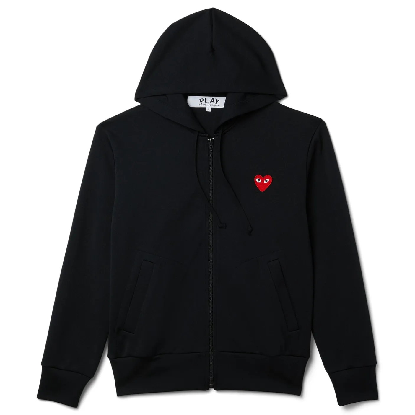 Comme Des Garcons Sweatshirt Red Emblem