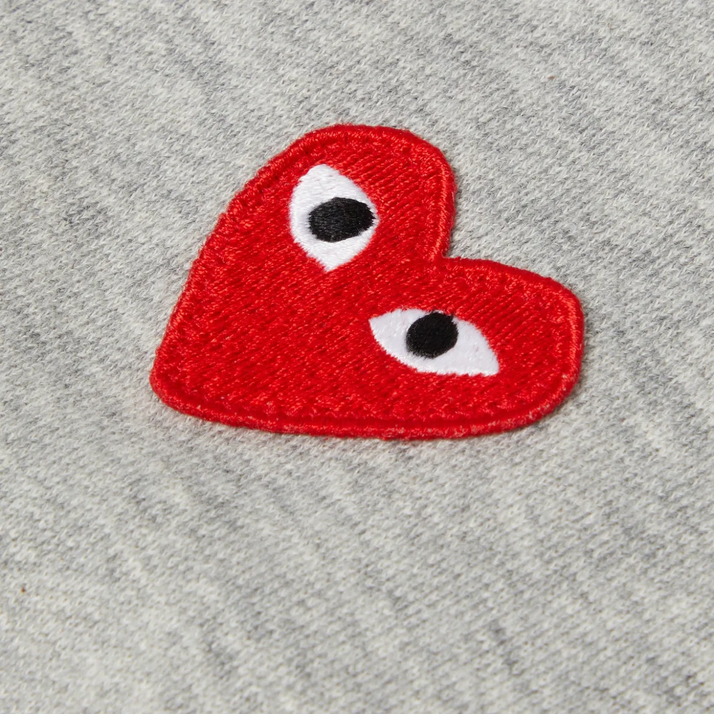 Comme Des Garcons Sweatshirt Red Emblem