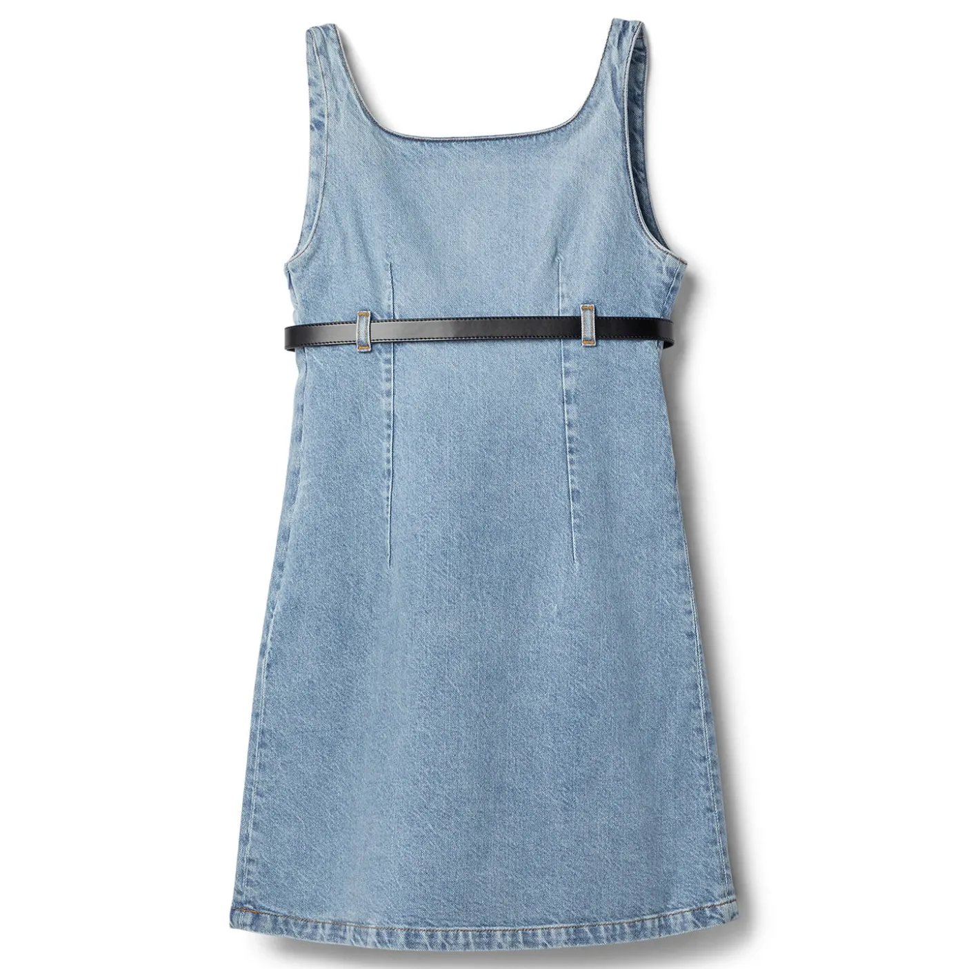 COPERNI Belted Denim Mini Dress