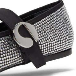 COPERNI Crystal-Embellished Five-Toe Ballerina Belt Flat