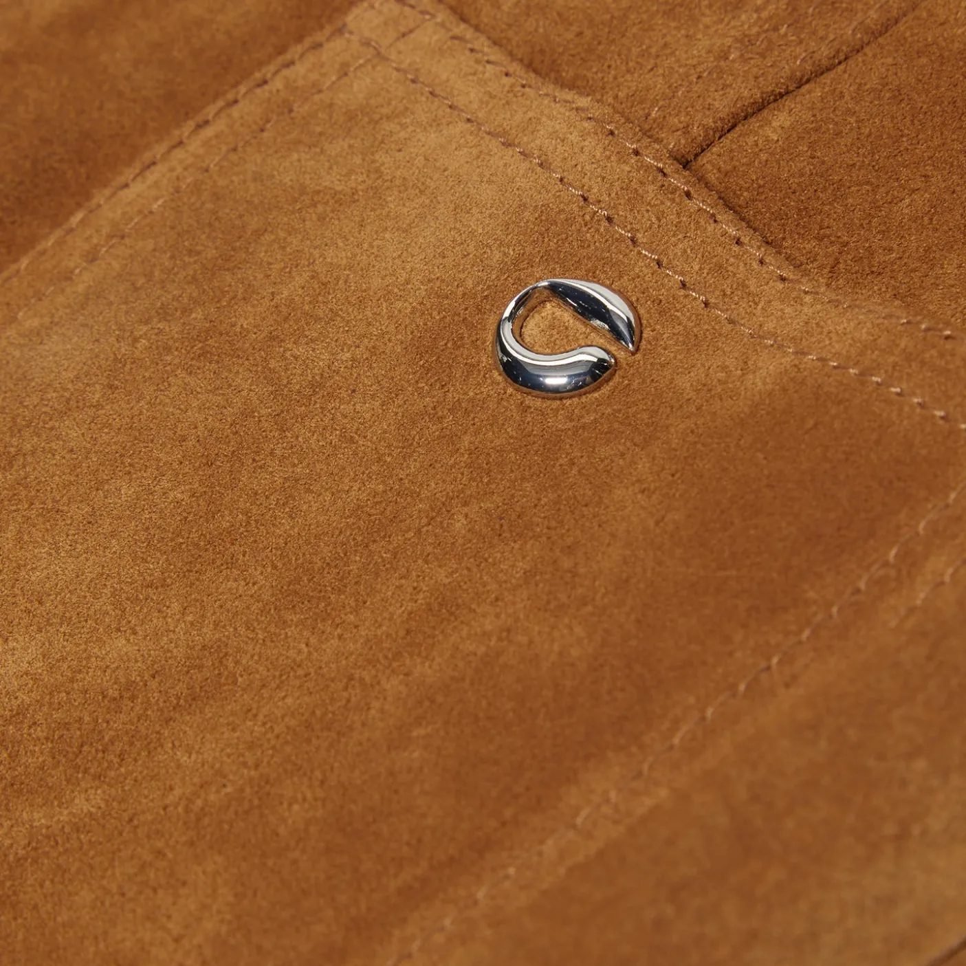 COPERNI Four Pocket Suede Mini Skirt