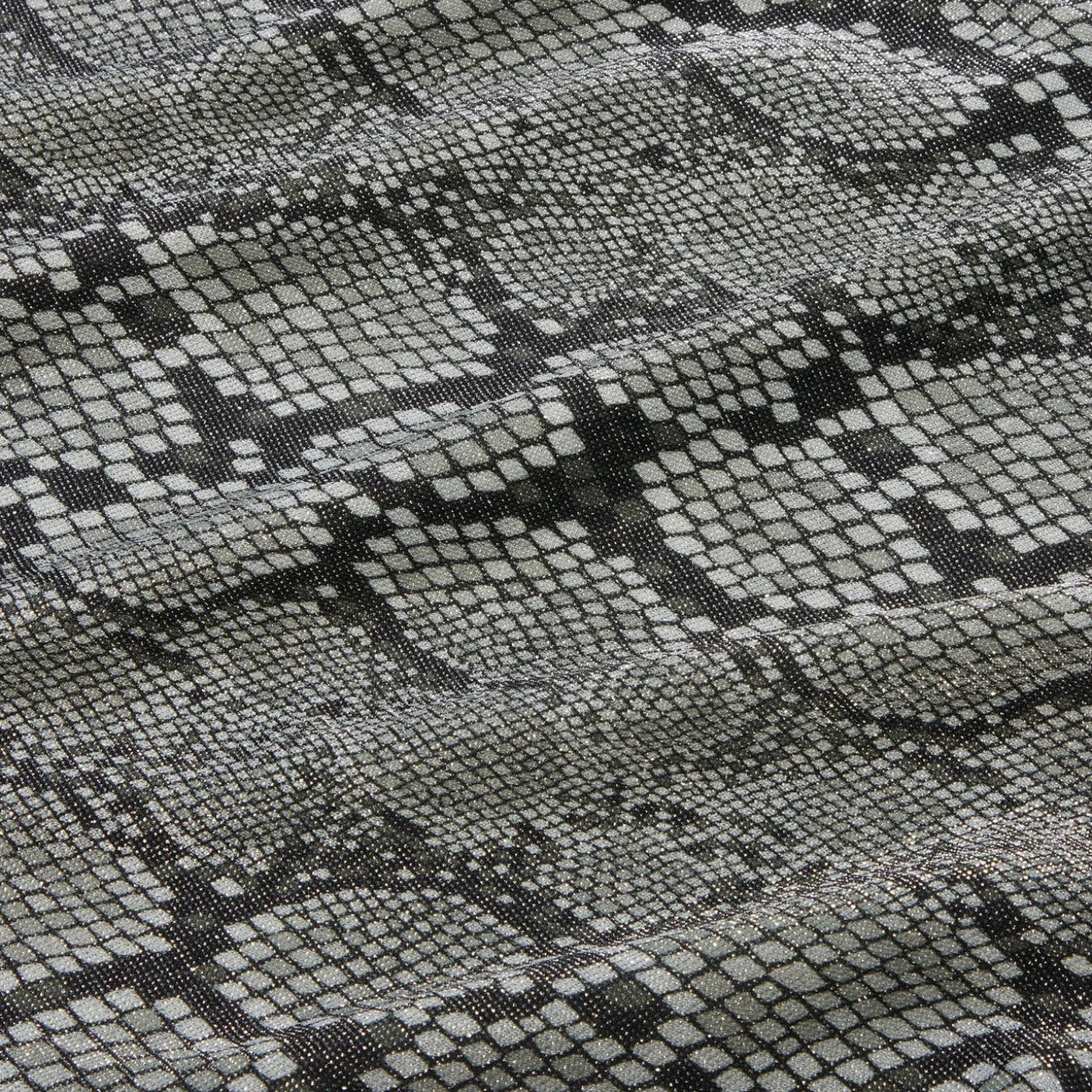 COPERNI Snake Print Asymmetric Flower Gown