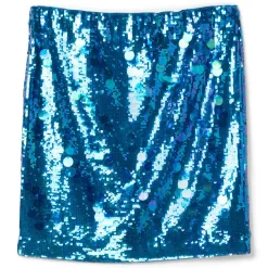 Danielle Guizio Paillette Midi Skirt
