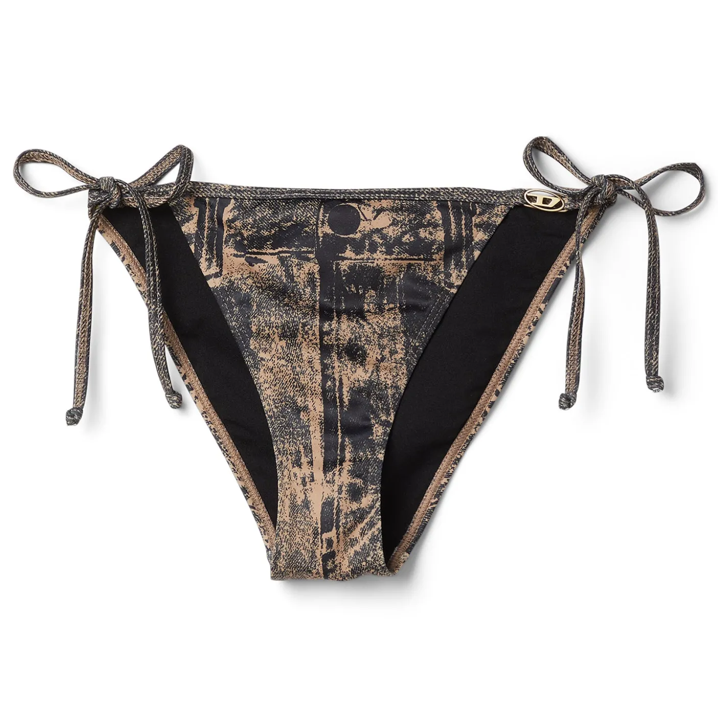 Diesel Brigittes-Dnm String Bikini Bottoms