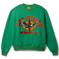 Diet Starts Monday Fleece Compass Sweatshirt