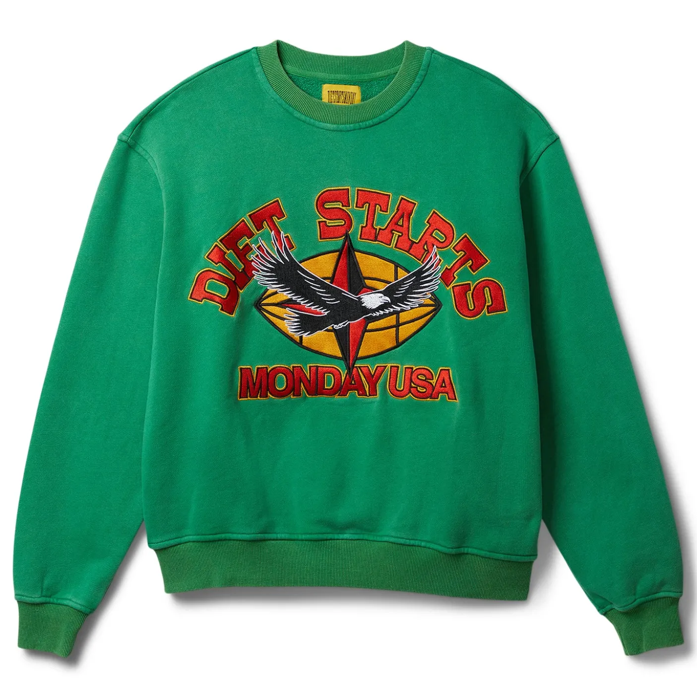 Diet Starts Monday Fleece Compass Sweatshirt