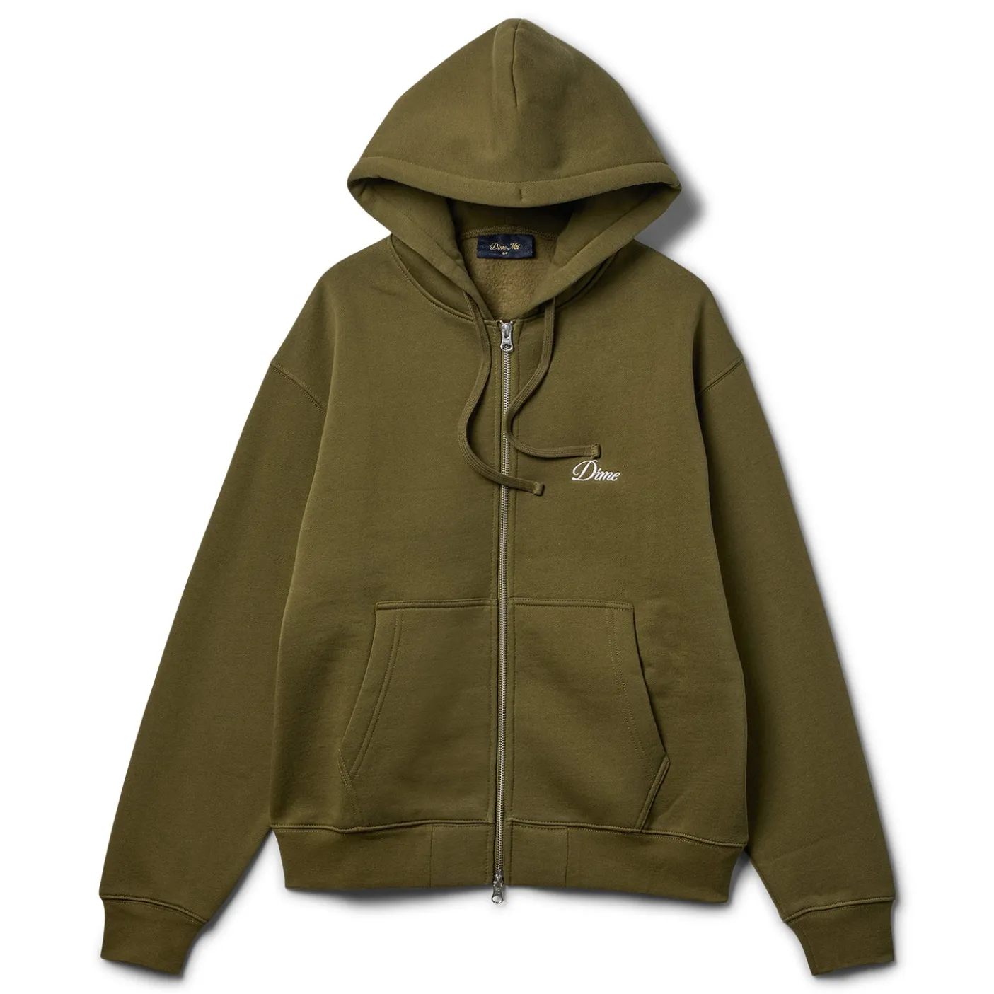 Dime Cursive Zip Hoodie