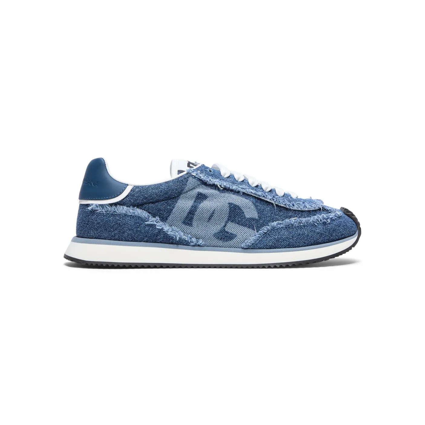Dolce & Gabbana Denim Low-Top Sneakers