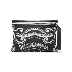 Dolce & Gabbana Mid-Length Bandana Print Swim Trunks
