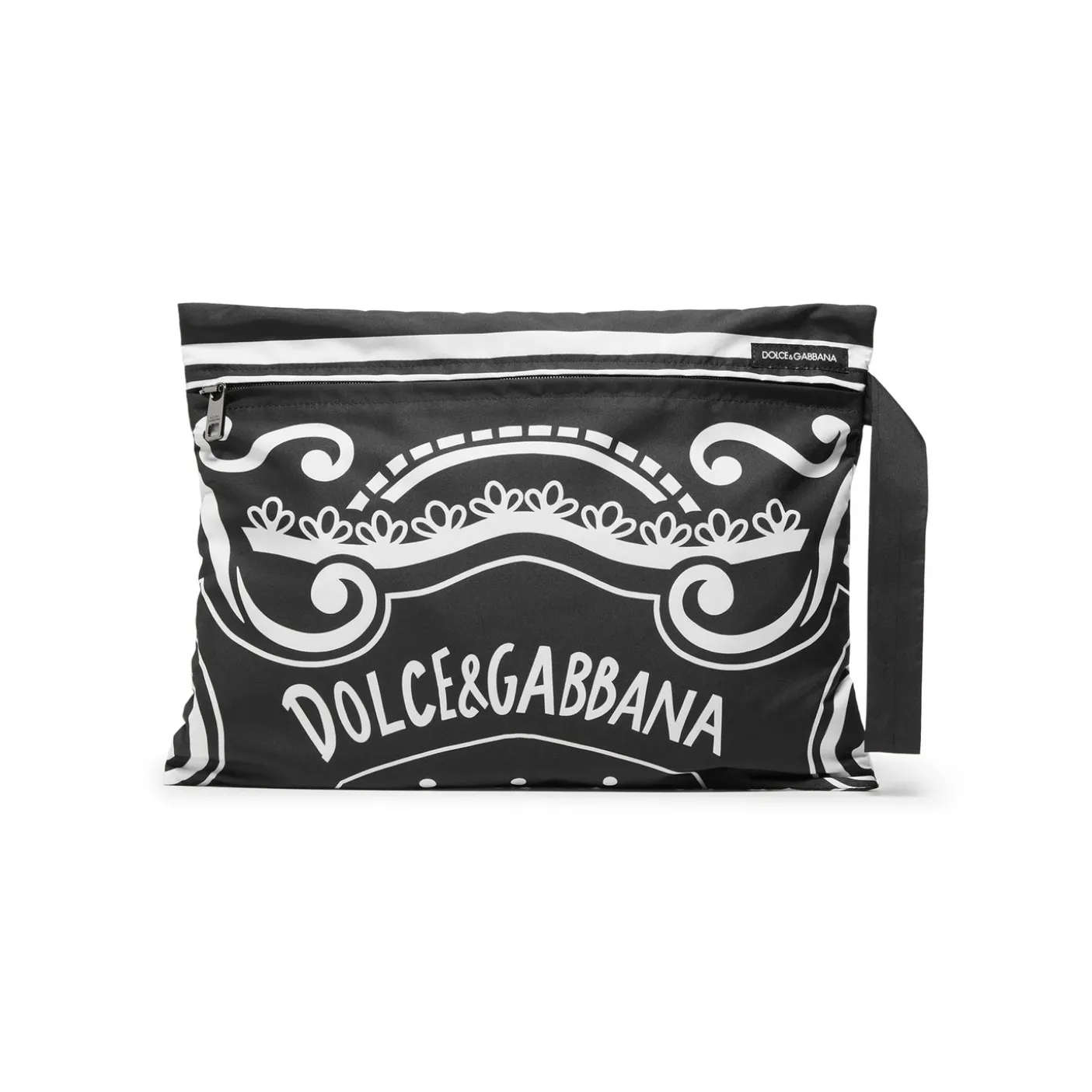 Dolce & Gabbana Mid-Length Bandana Print Swim Trunks