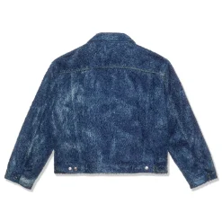 DSquared2 Denim Furry Over Jean Jacket
