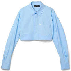 Dsquared2 Rounded Cropped Shirt